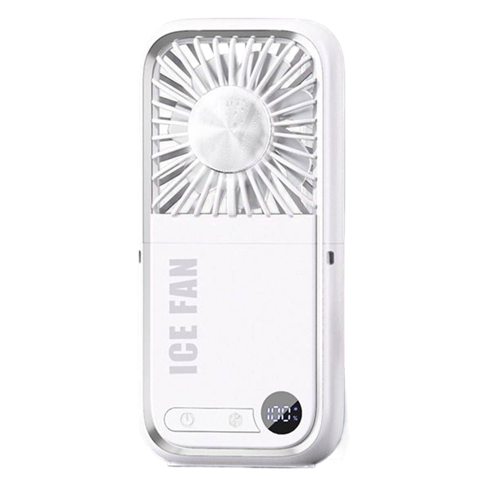 Ventilateur de poche pliable 3000 mAh portable et rechargeable