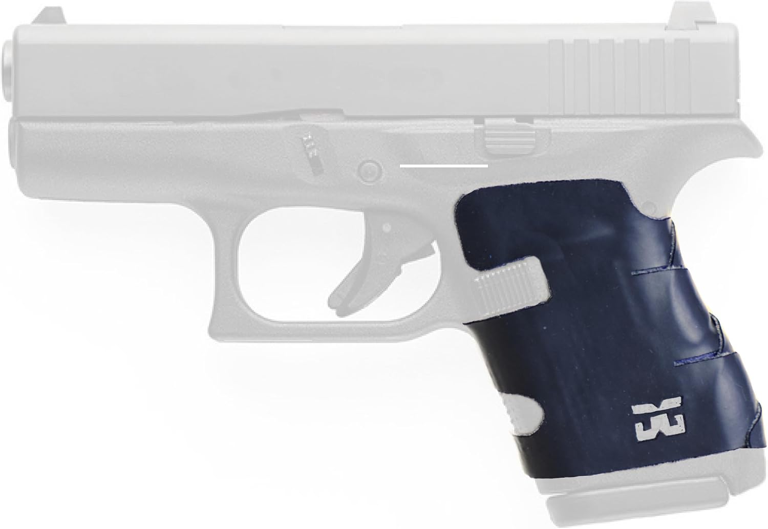 Adhesive Grip for Glock Fits 26, 27, 28, 29, 29SF, 30, 30SF, 33, 36, 42, 43|All Gens & Backstraps |Thin Profile