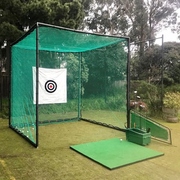 AMZ Golf Hitting Heavy Duty Golf Practice Net for Professional Hard Ball Backyard Driving Golf Net for Indoor and Outdoor (Green Color) (4 of 10X10 Walls (Main + 2 Sides + Roof)) (B0D92W71KW) Amazon Price History, Amazon Price Tracker