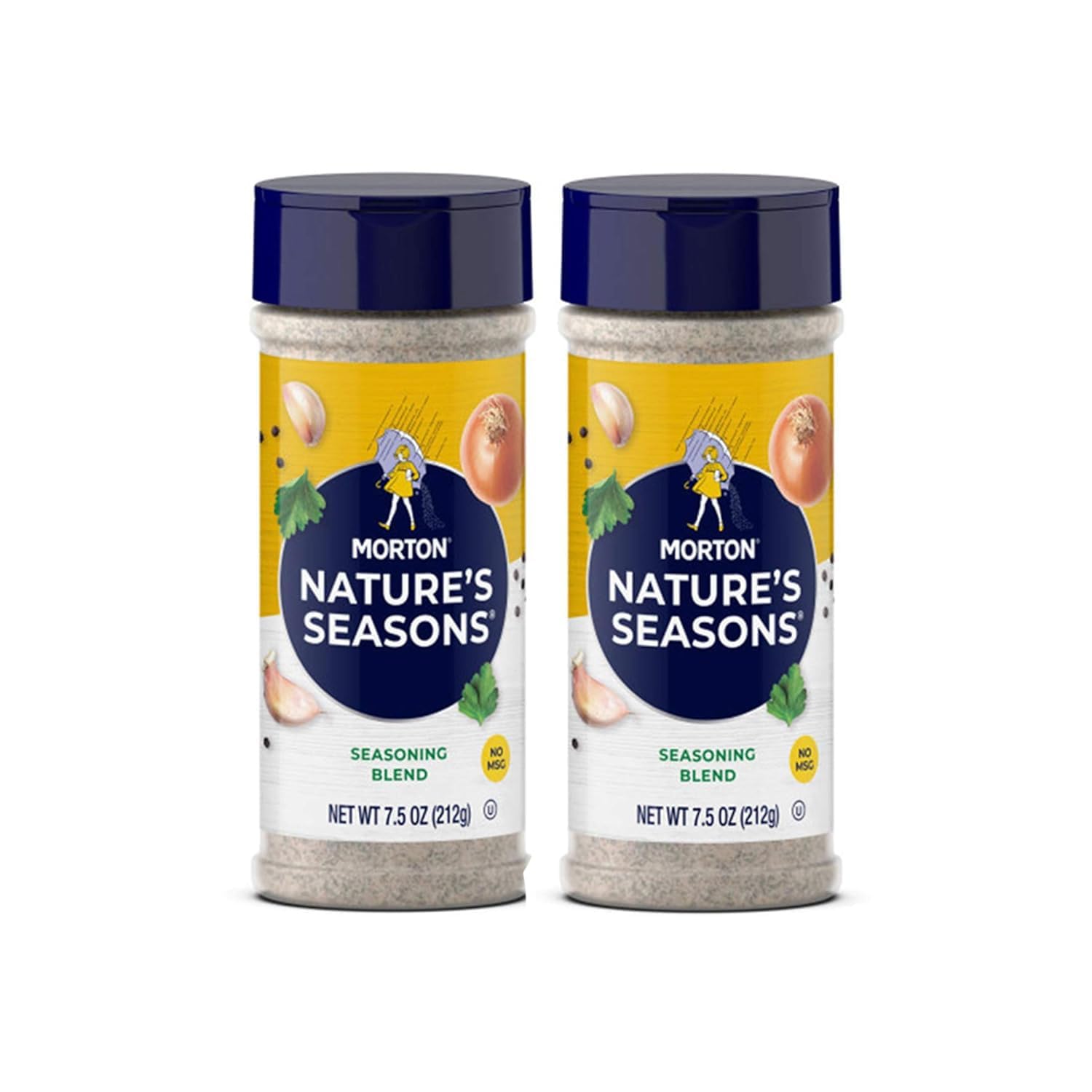 Morton Nature's Seasons Seasoning Blend For Cooking, 7.5 oz, 2-Piece Set