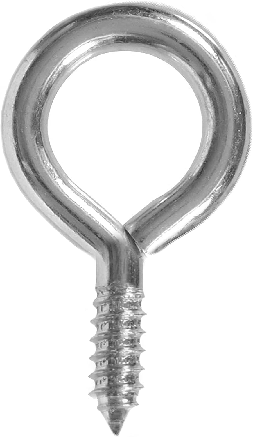 Small Screw Eye - 1000 Pack - 216.5 Short Shank Eye Hooks Screw 9/16 inch Long