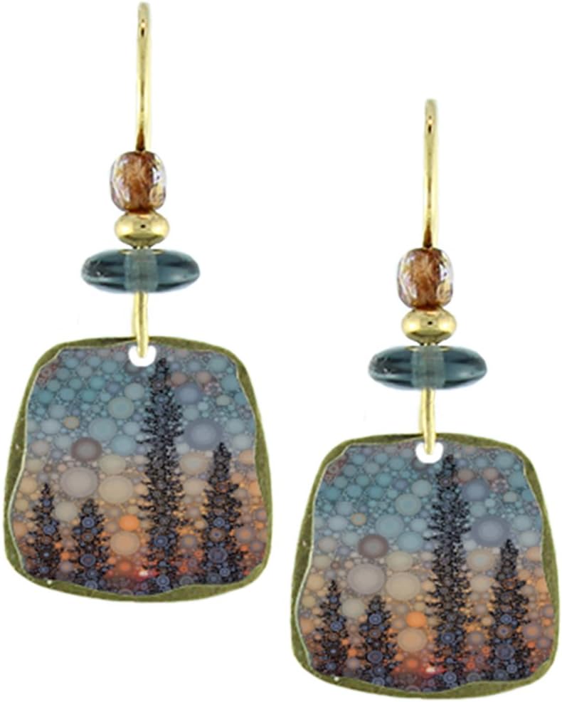 Earth Dreams-Northern Lights Earrings with Beads
