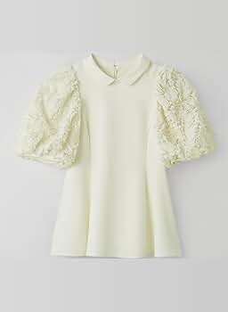 未使用 CHEVAL plus coco衿のシャツ ブラウス ホワイト フリー CATEGORIES | 大人になったら、着たい服 ONLINE STORE