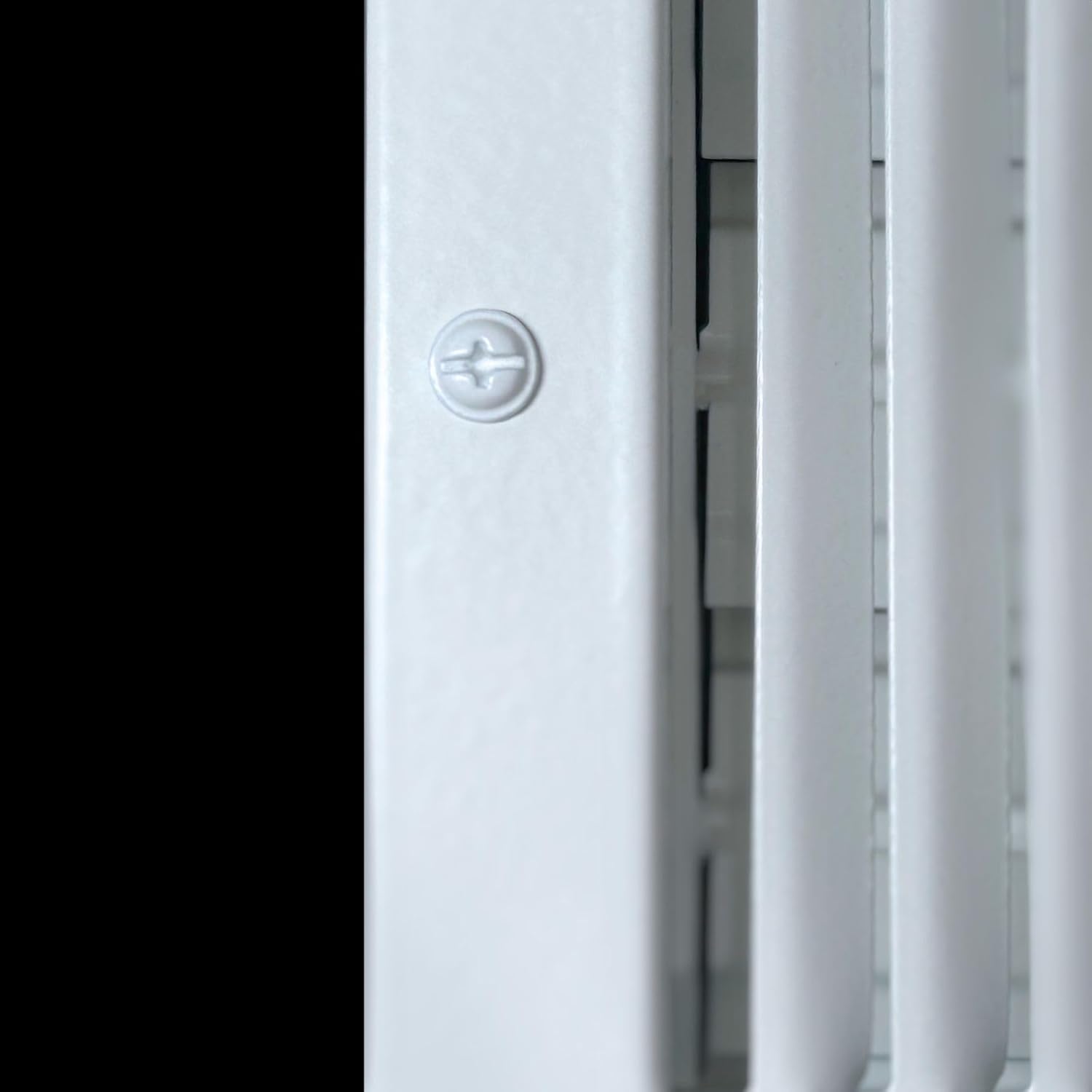 14 X 4 INCH (Duct Opening) White AIR Vent Cover for WALL OR Ceiling, Three-Way Ventilation Register,