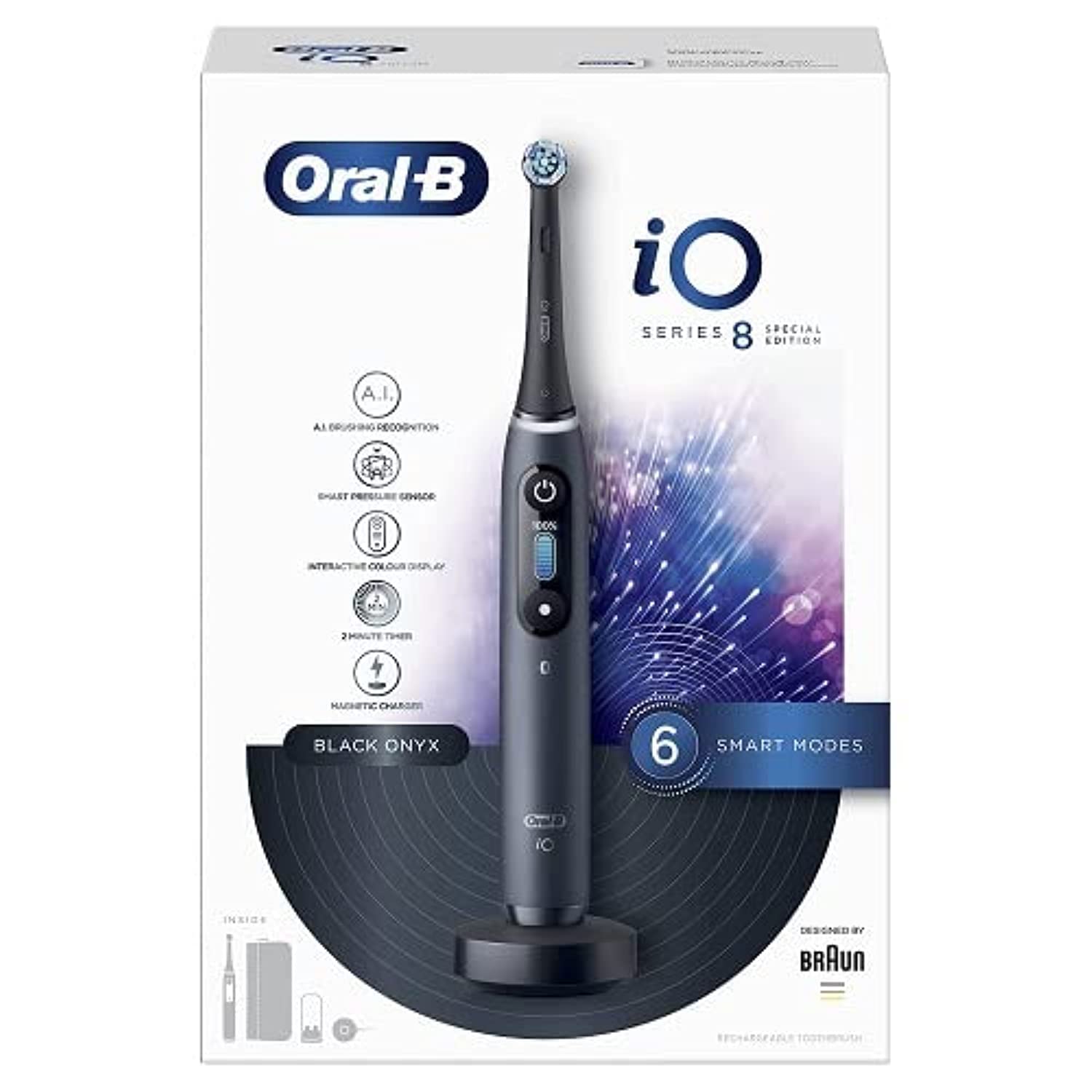 ◇BRAUN Oral-B iO SERIES 8 ホワイト アラバスター／iOM8.2A1.1BC WT◇