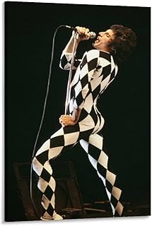 Freddie Mercury - Quadro da parete per soggiorno, camera da letto, 50 x 75 cm
