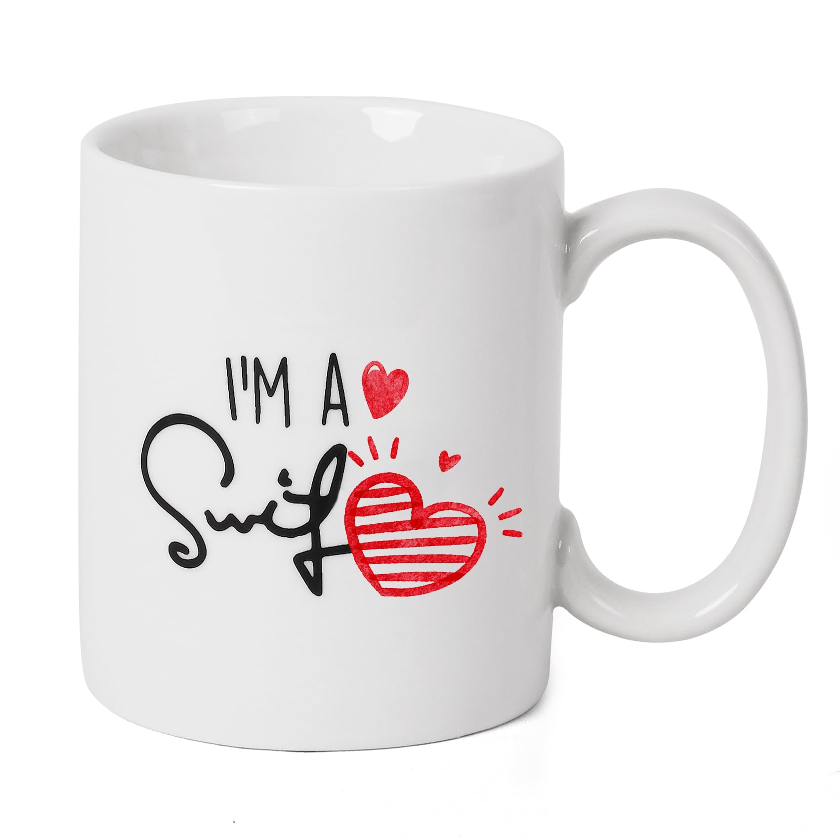 Singer Coffee Mug,11oz Tay Tea Cup Merch for Fans Womens and Girls,Gifts for Swiftea Fans(White C)