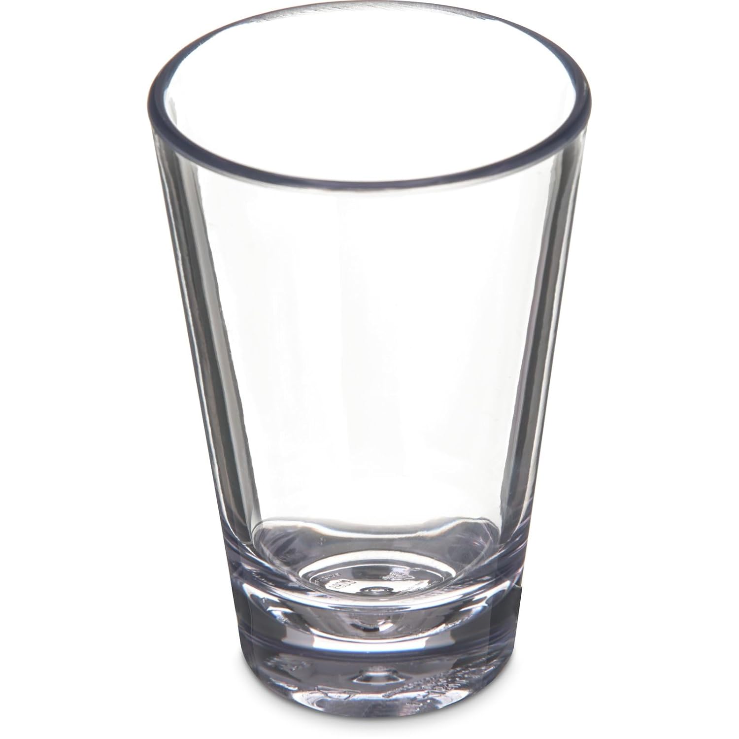 Carlisle FoodService Products Alibi Shot Glass Dessert Glass for Restaurant, Kitchen, and Bar, Plastic, 3 Ounces, Clear, (Pack of 24)