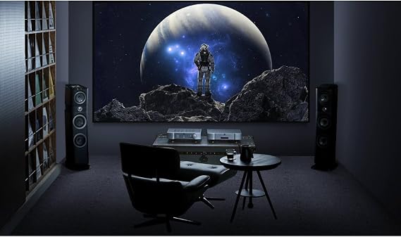 BenQ W4100i 4K HDR Smart Home Theater Projector 3200 Lumens | 3200 Lumens, REC 709, 100% DCI-P3, HDR10+, Factory Calibrated, Android TV with Netflix, 4-Way Lens Shift,