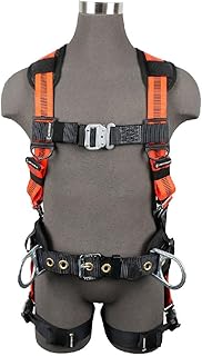 SafeWaze FS99160-E-QC-L V-Line Construction Harness: 3D, QC Chest, QC Legs (L)