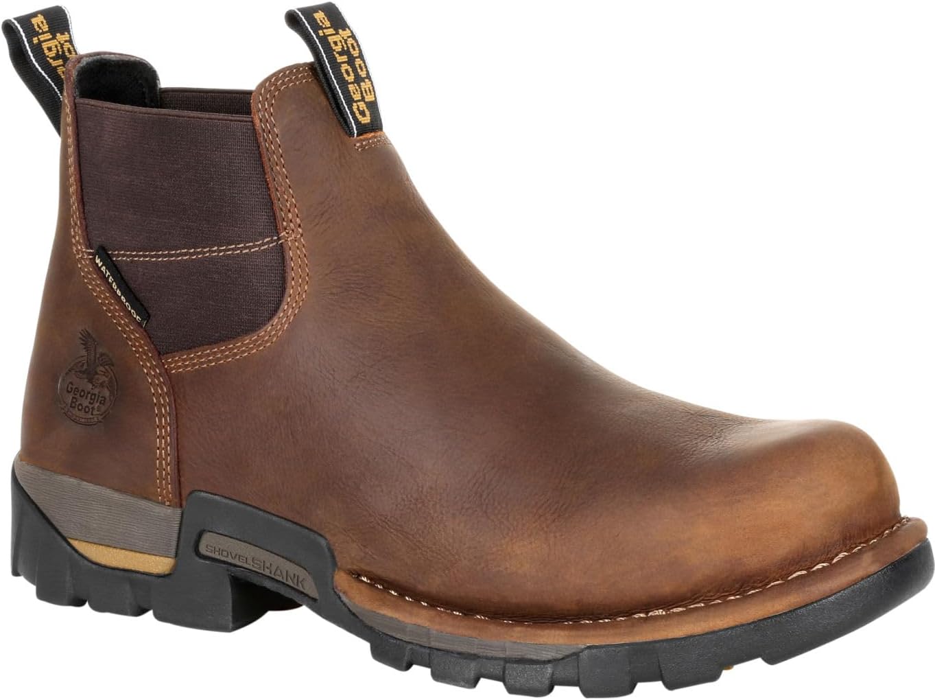 Georgia Boot Eagle One Steel Toe Waterproof Chelsea Work Boot