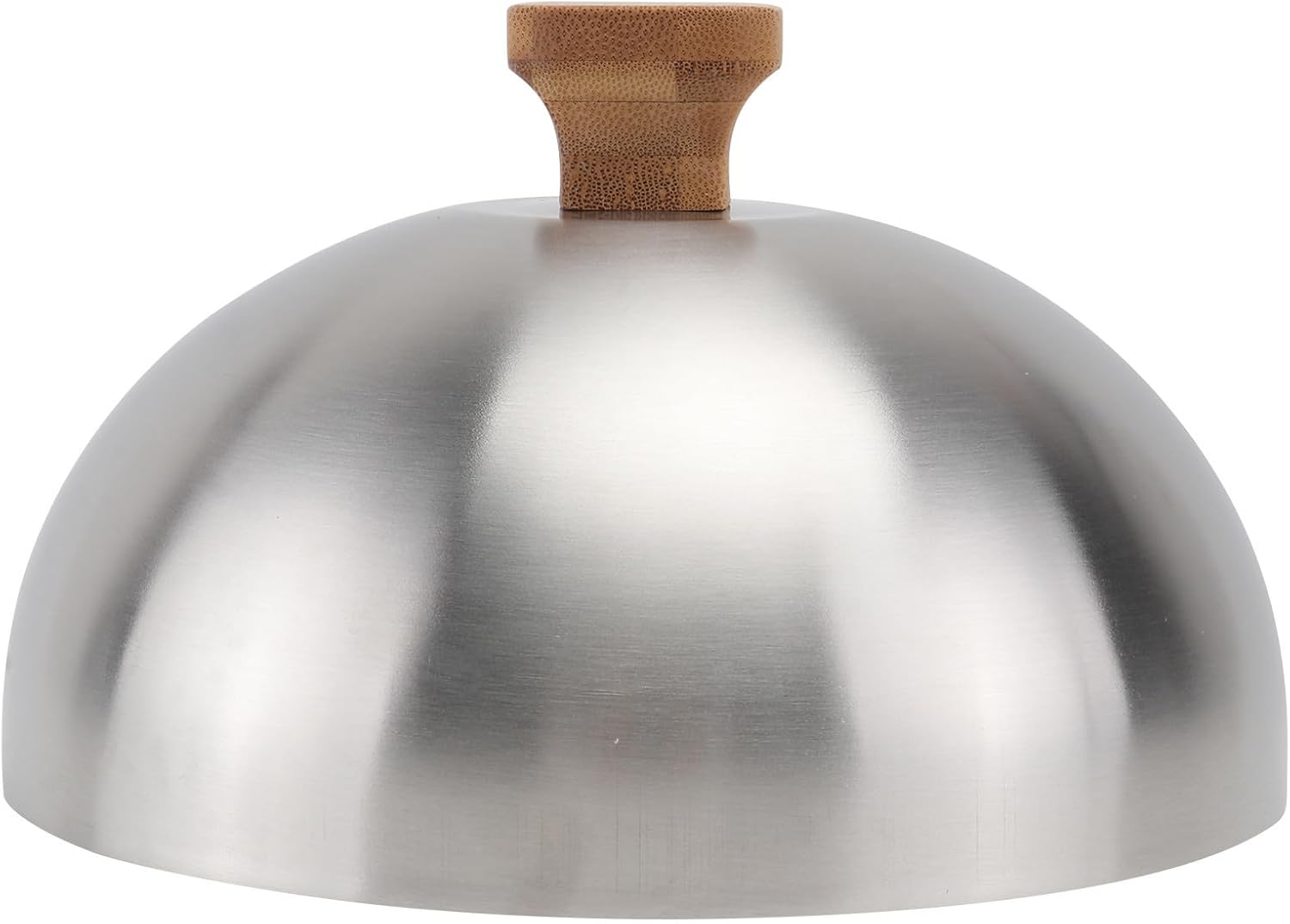 Unomor Stainless Steel round Steak Cover Food Protective Hood Household Kitchen Cooking Dome Dish Cover with Creative Design to Keep Food Fresh and Prevent Splashing