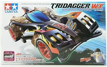 ミニ四駆セット ブラック/グレー/ホワイト Amazon | barchetta トライダガーWX(ARシャーシ)【タミヤ