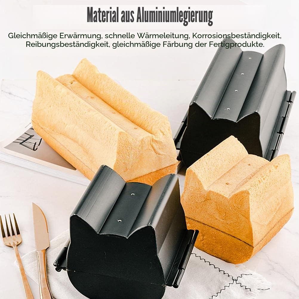 Katzen-Toastform, Kuchen, Toast, Brot, Backform, antihaftbeschichtet, Brotform, niedliche Katzenform, Brotform, Backwerkzeug für selbstgemachte Kuchen, Kekse