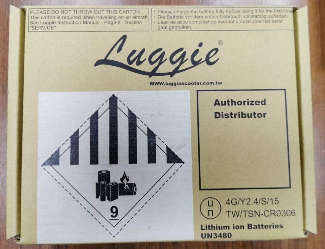 Luggie Scooter - Accessories - LITHIUM BATTERY 10.5Ah