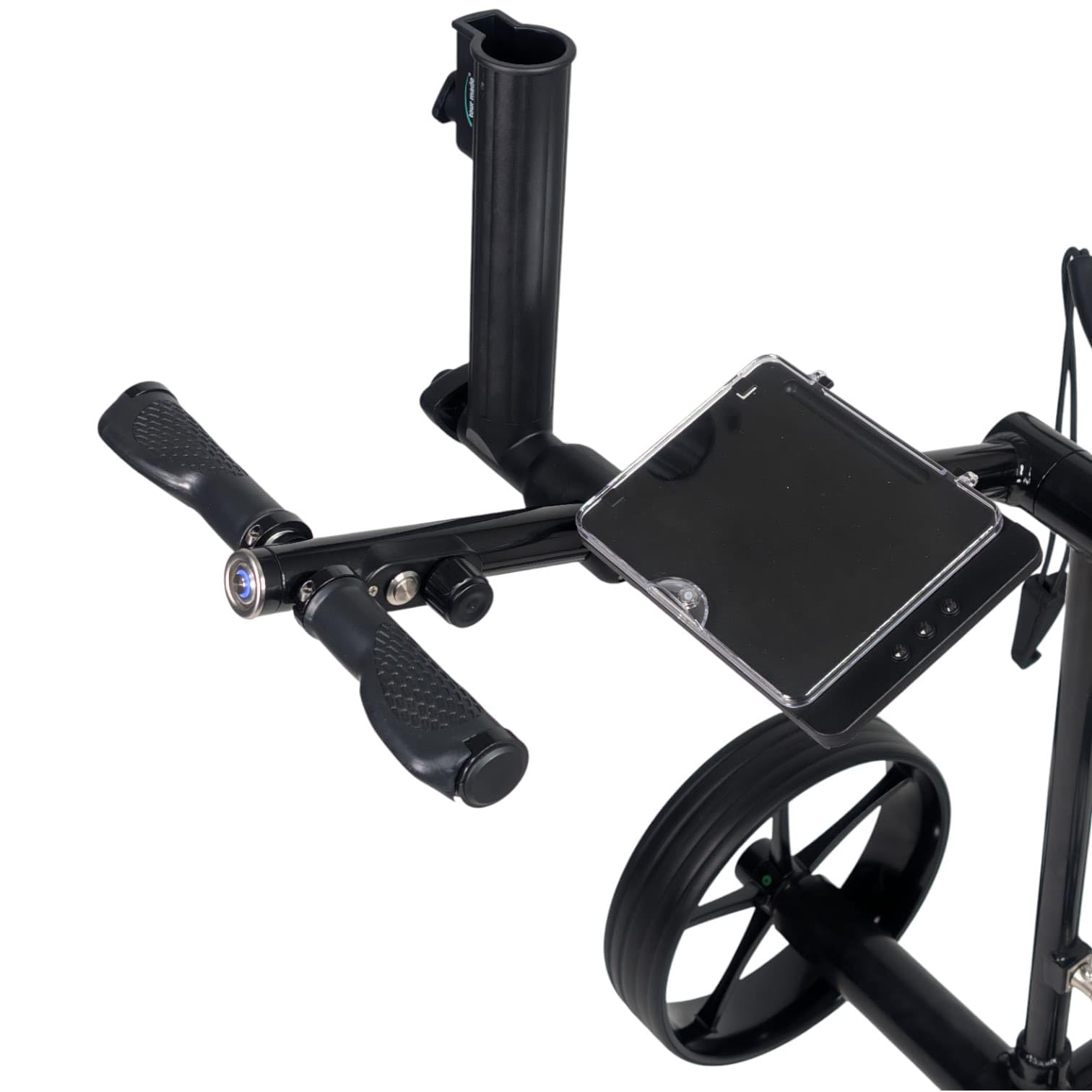 tour made RT-630 / RT-630S Golftrolley Elektrisch I Dual Motor I Rückwärtsgang I Bergabfahrbremse I Lithiumakku für 27-36 Loch I viel Zubehör I Deutsche Markenqualität