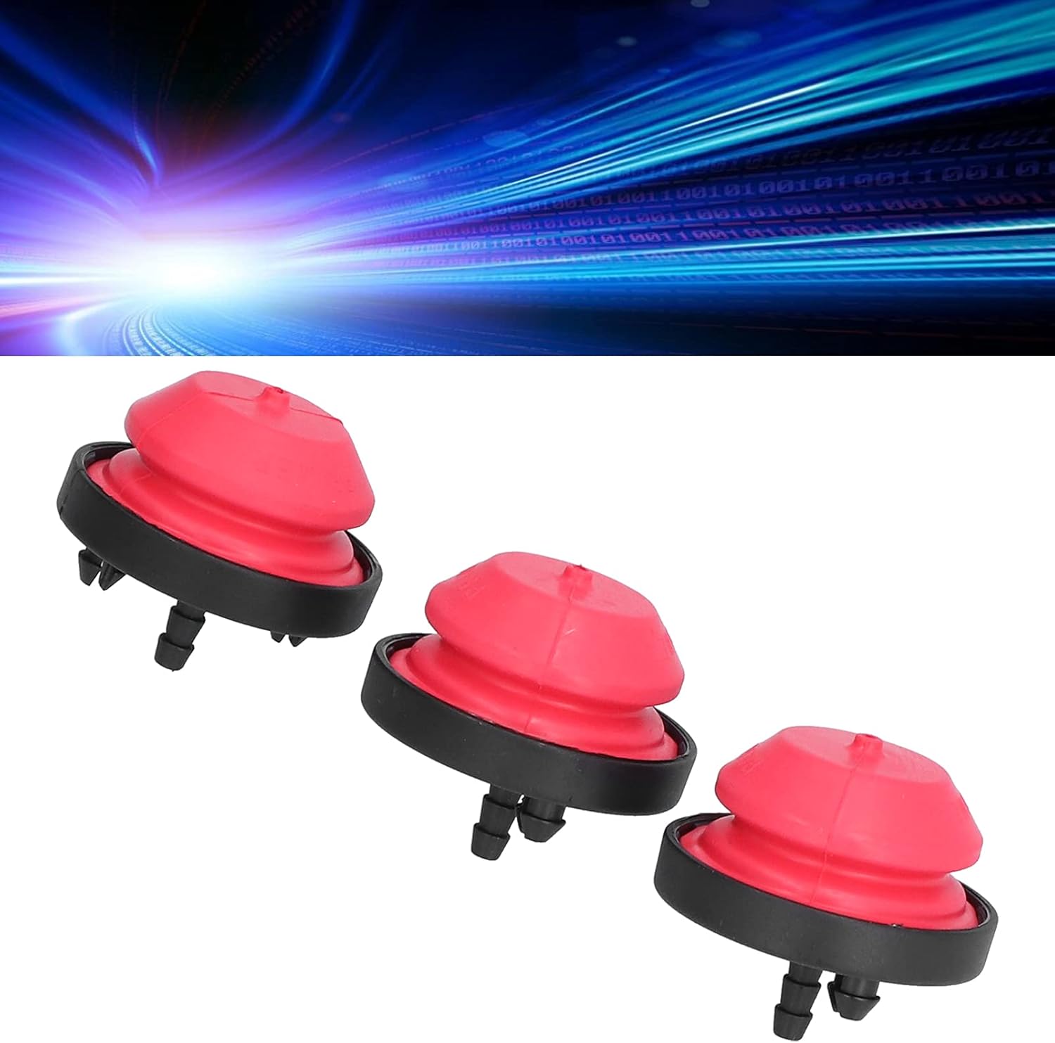 review ZPSHYD Primer Bulb, 3Pcs Snow Blower Primer Bulb Replacement for Craftsman MTD Ryobi Yardman 751 10639 951 10639A