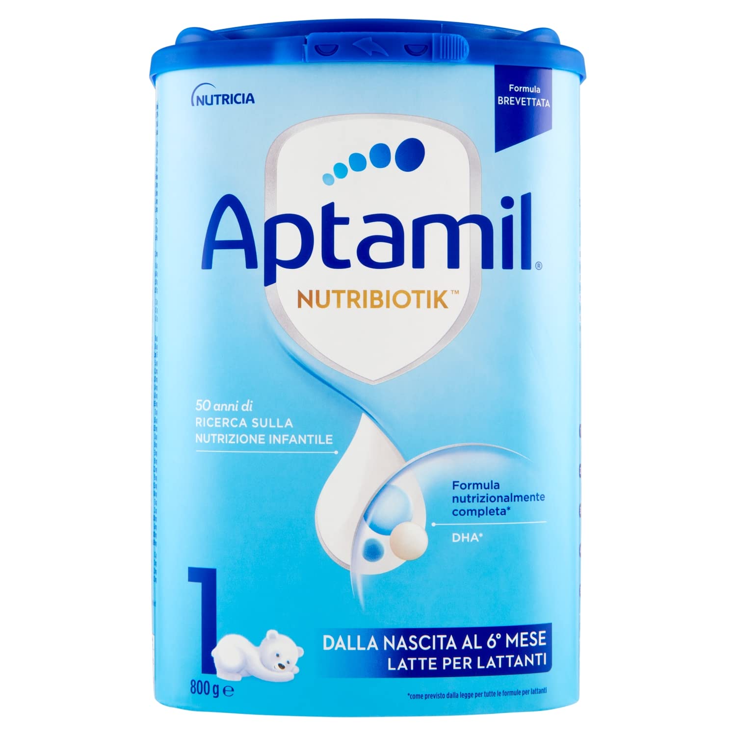Aptamil Nutribiotik 1 Latte per Lattanti, 800g