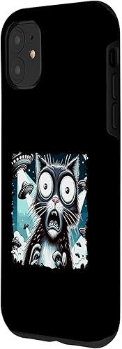 Miniatura 11 de iPhone 13 Pro Max Believe in Ufo - Alien Believer funny cat Case