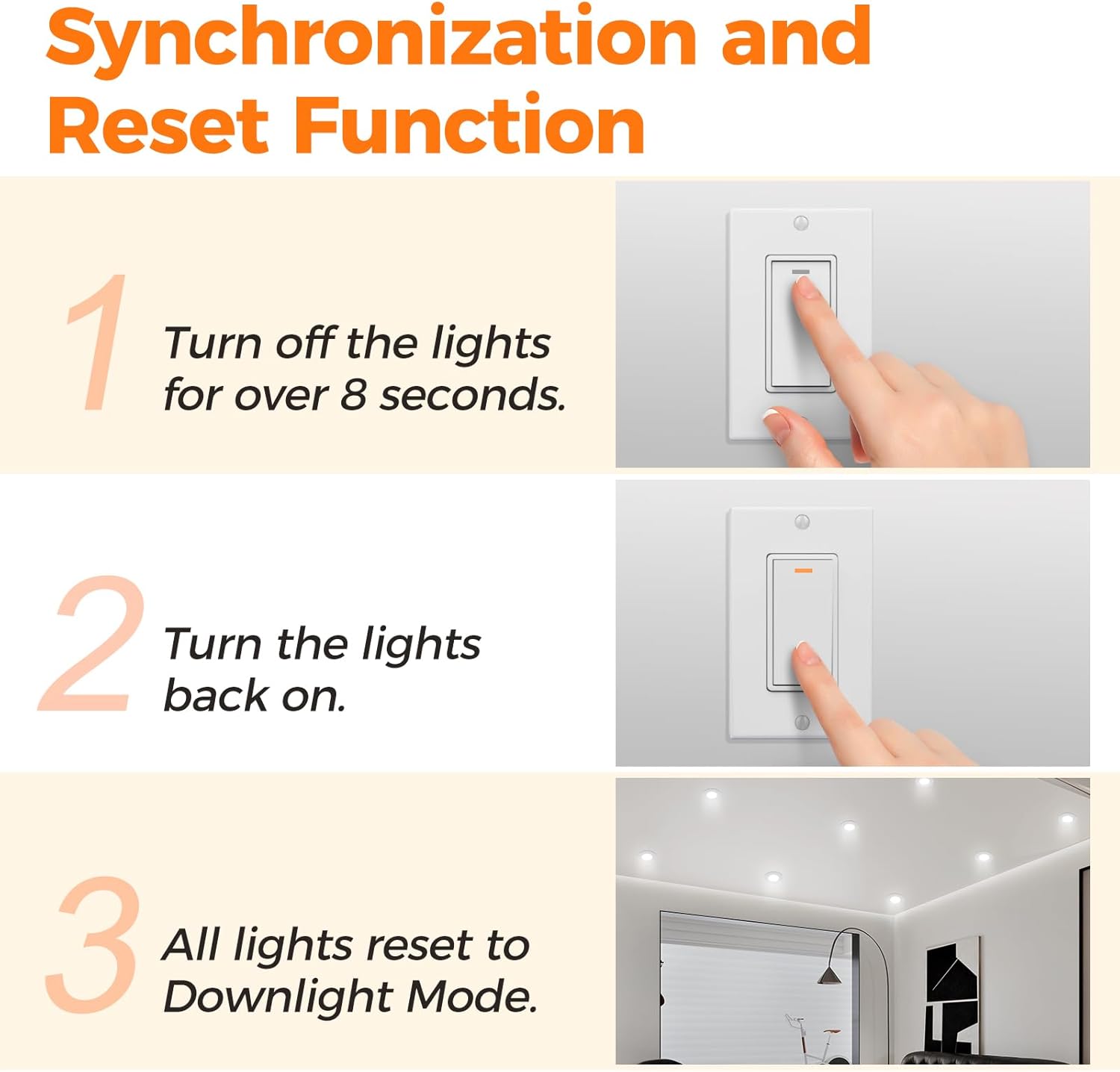 12 Pack 3 Inch Recessed LED Lights with Night Light, Canless Ultra Thin Wafer Recessed Lighting Downlight with Junction Box, Dimmable & 5 Color Temperature Selectable, 6W, ETL, White