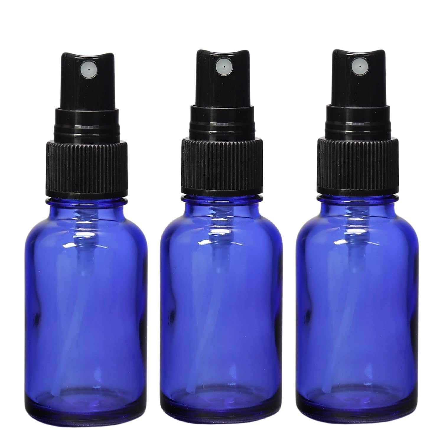 Amazon.co.jp: 遮光瓶 ミストのスプレーボトル 30ml コバルトブルー