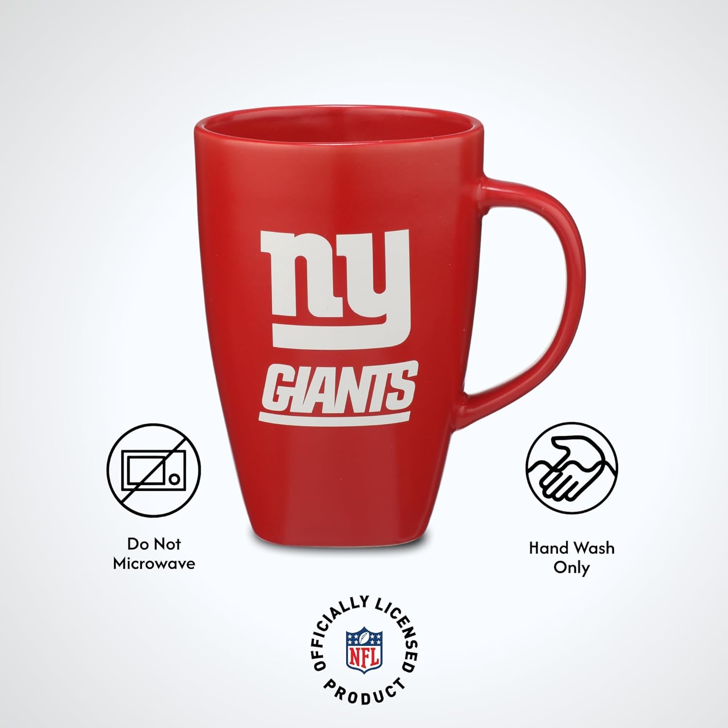 The Memory Company Officially Licensed NFL - New York Giants 15oz Square Mug with Logo - Image 7
