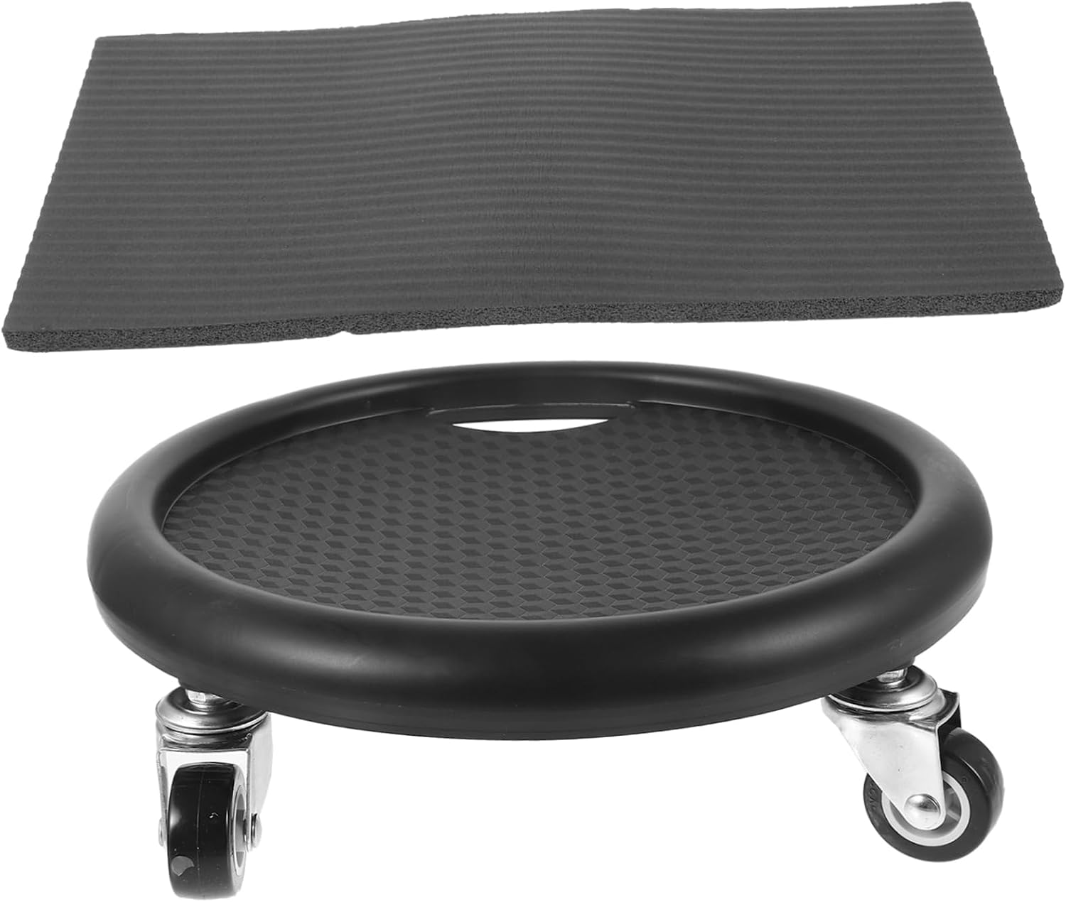 Happyyami Abdominal Fitness Disc Rolling Sliding Disc for Exercise Waist Trainer Random Color