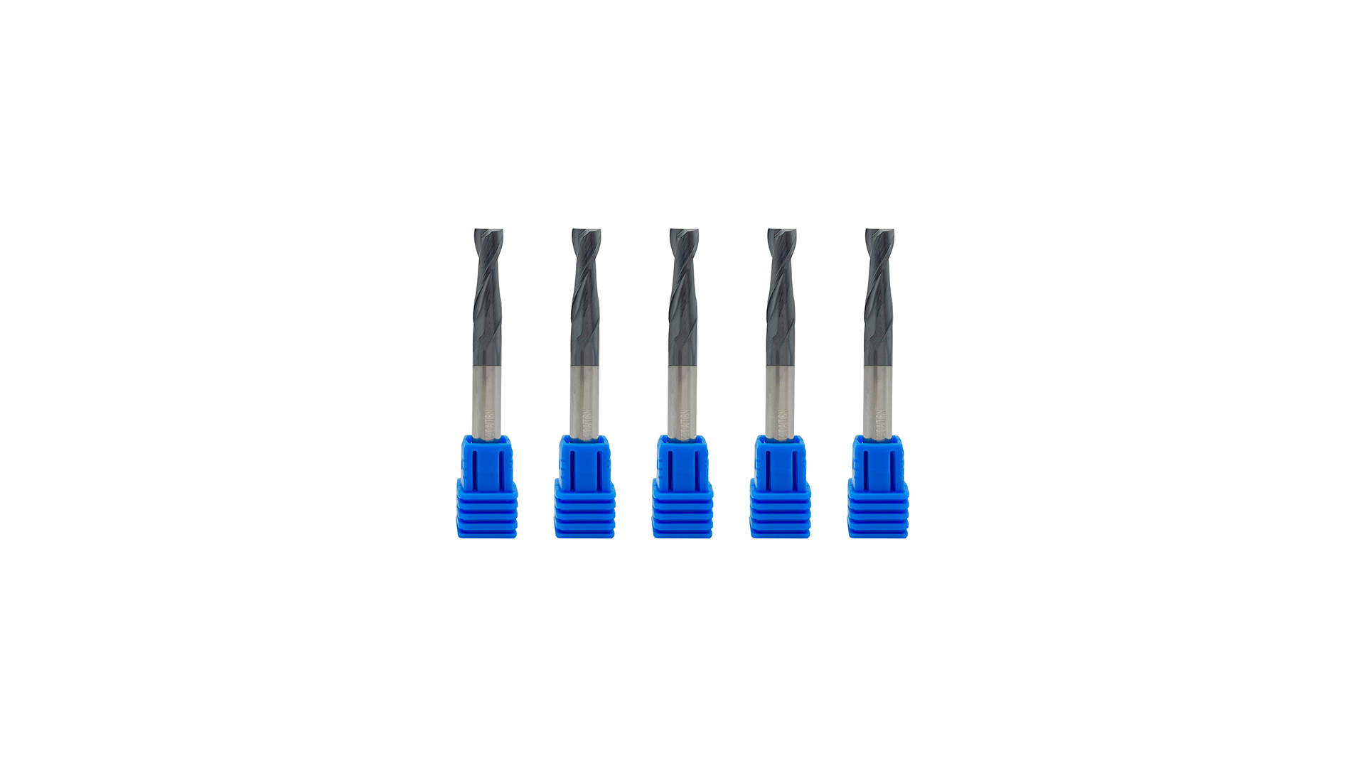 Image of Carbide Square End Mill - 2 Flute - 1 /4 inch 2T (5 Piece, 1 /4 inch) - for Milling Alloy Steels, Hardened Steel, Metal & More - Mill Bits Sets for DIYers & Professionals by LU&MN