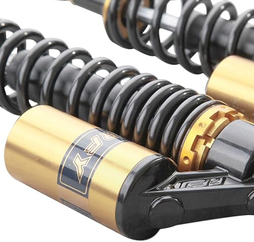 Miniatura 8 de Par de amortiguadores de motocicleta de 14.75 pulgadas y 14.764 in, suspensión trasera universal para Honda Suzuki, Yamaha, Kawasaki, ATV, Go Kart,