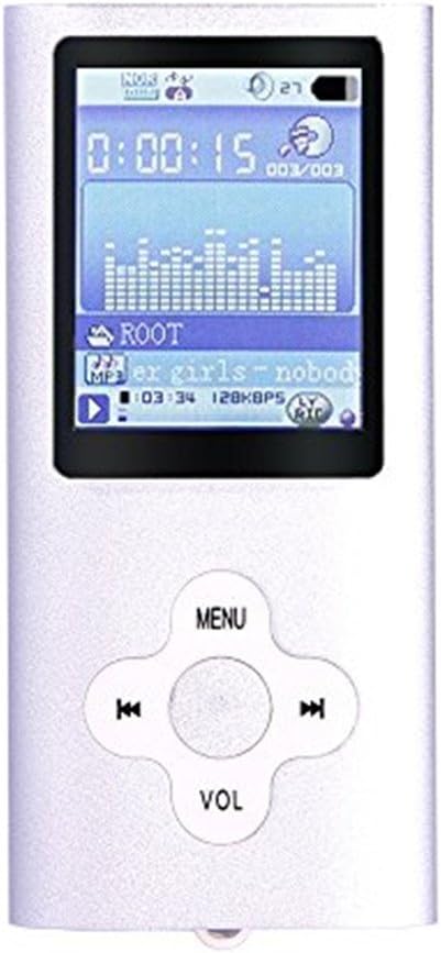 MOKE 16GB Mp3 Player Mp4 1.8" Screen Music Video Media Player Portable Videos Player / Music Player / Voice Recording Player Media,Support radio (FM), Picture view,Games, calculator, e-books