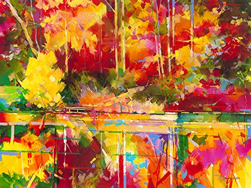 Doug Eaton Early Evening pour illuminer un mur sombre 60x80