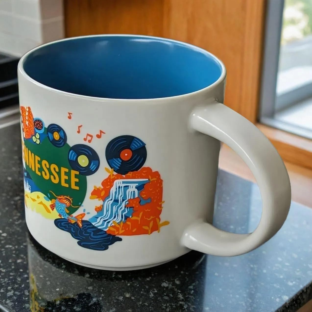 Starbucks Discovery Series Tennessee State Mug (14oz), Large, Green