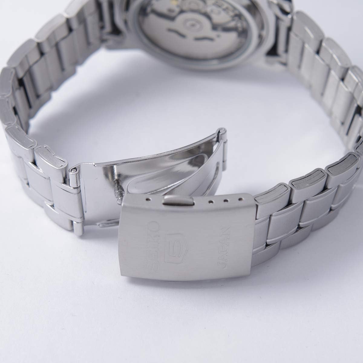 Seiko 5 Automatic Watch SNKK11J1 bracelet clasp