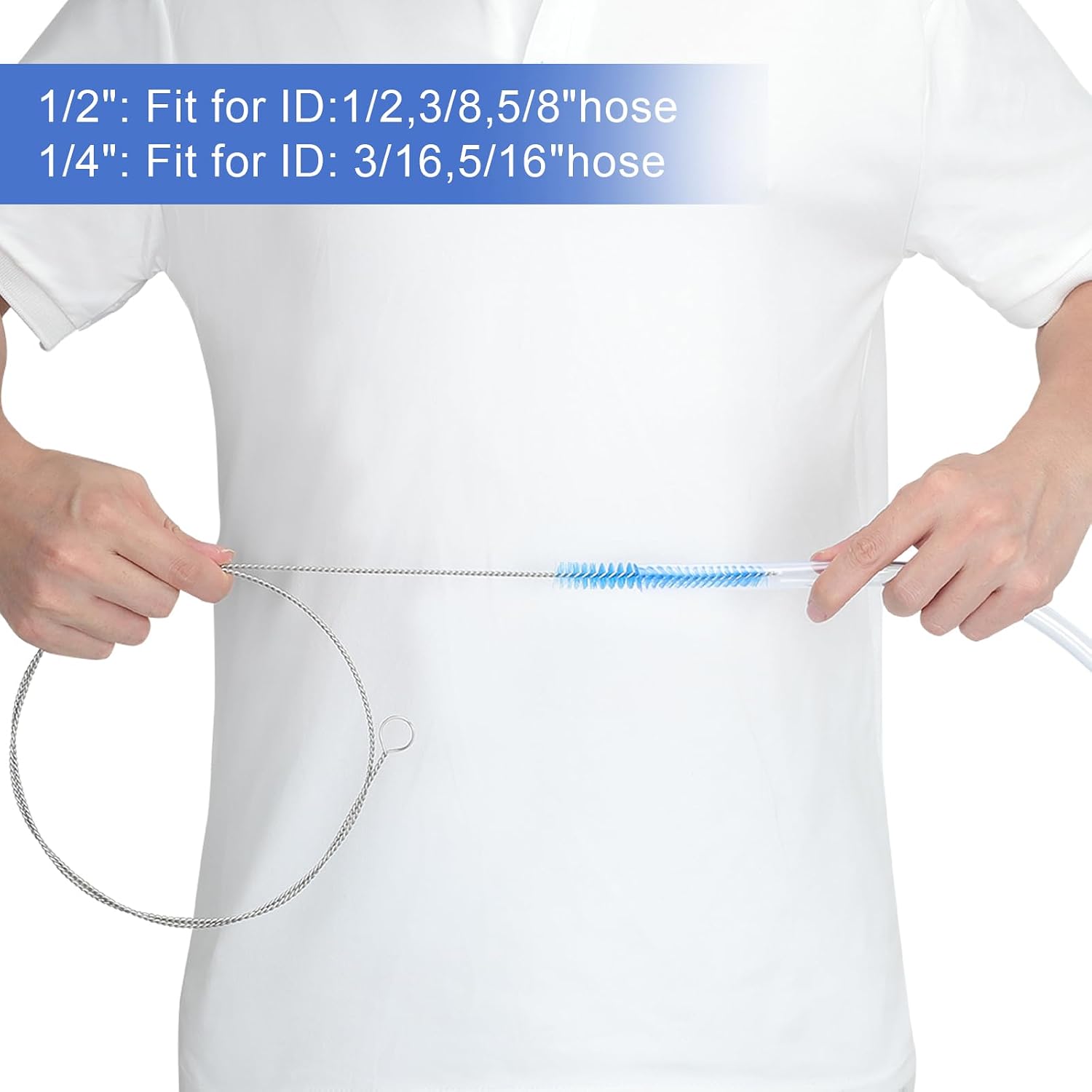 40 Inches Brush Cleaner for Cleaning Straw, Kegerator, Pipe