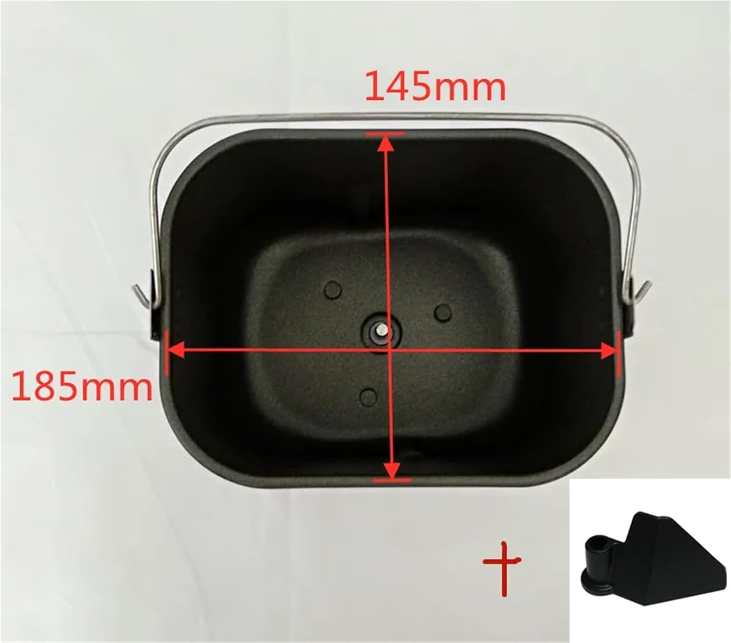 Bread Machine Bread Barrel Replacement Part Compatible for BM-1335 BM-1333A Bread Maker Accessory