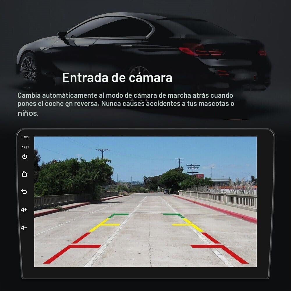 Estéreo de coche doble DIN for Hyundai Sonata NF 2004-2008, pantalla táctil de 9 pulgadas, Android 13, receptor multimedia de audio for coche con CarPlay, Android Auto, radio GPS, navegación, Bluetoot
