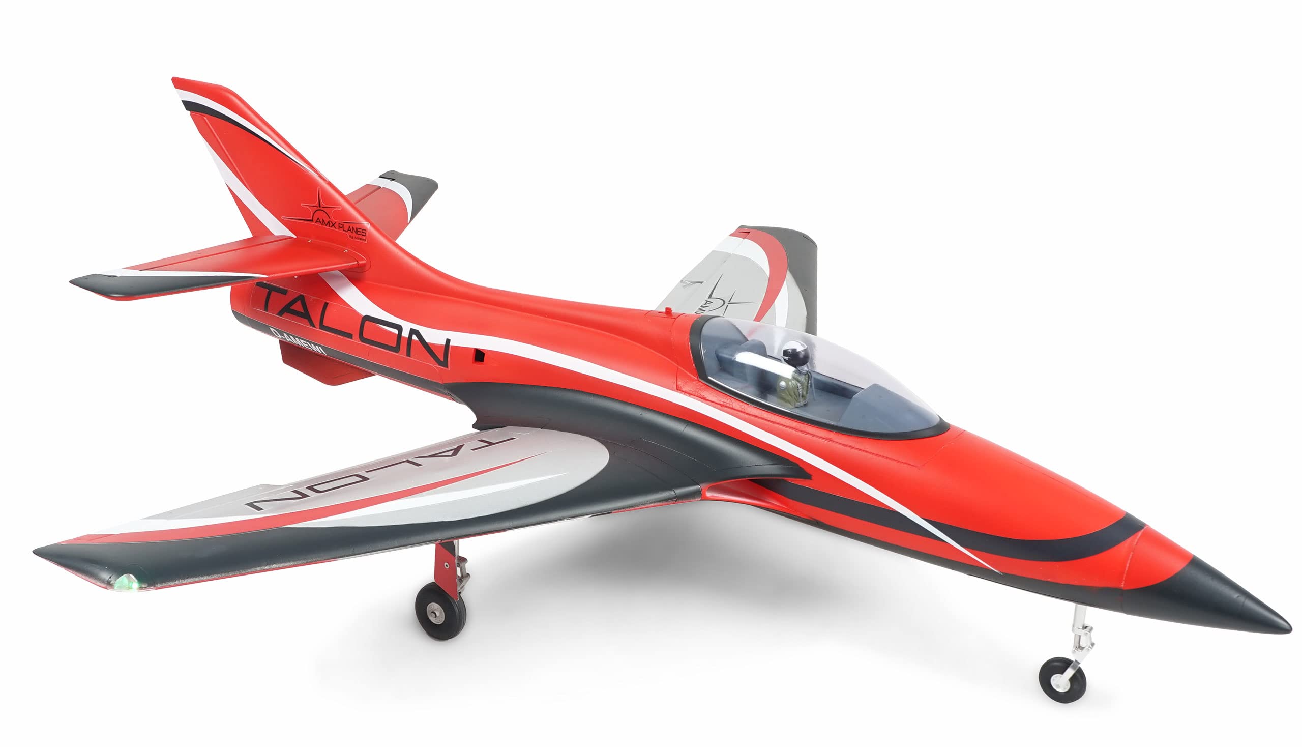 Amewi AMXPlanes Talon EDF Jet 1100mm 200 km/h EPO PNP rosso RC telecomandato