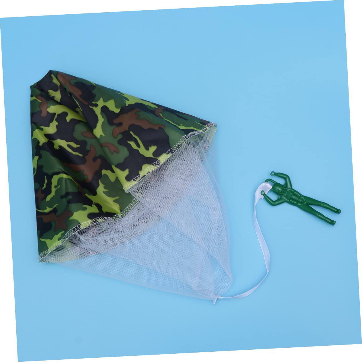 POPETPOP 2pcs Mini Parachute Toys for Toddlers Outdoor and Girls Throwing Toys Camouflage