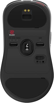 BenQ Zowie FK2-DW 4K Wireless Mouse for Esports, Sports Science, 4K Enhanced Receiver, 60g, Symmetrical, Driverless, 3950 Sensor, 4K Polling Rate Wireless Mouse (FK | 3950 Sensor | Symmetrical)