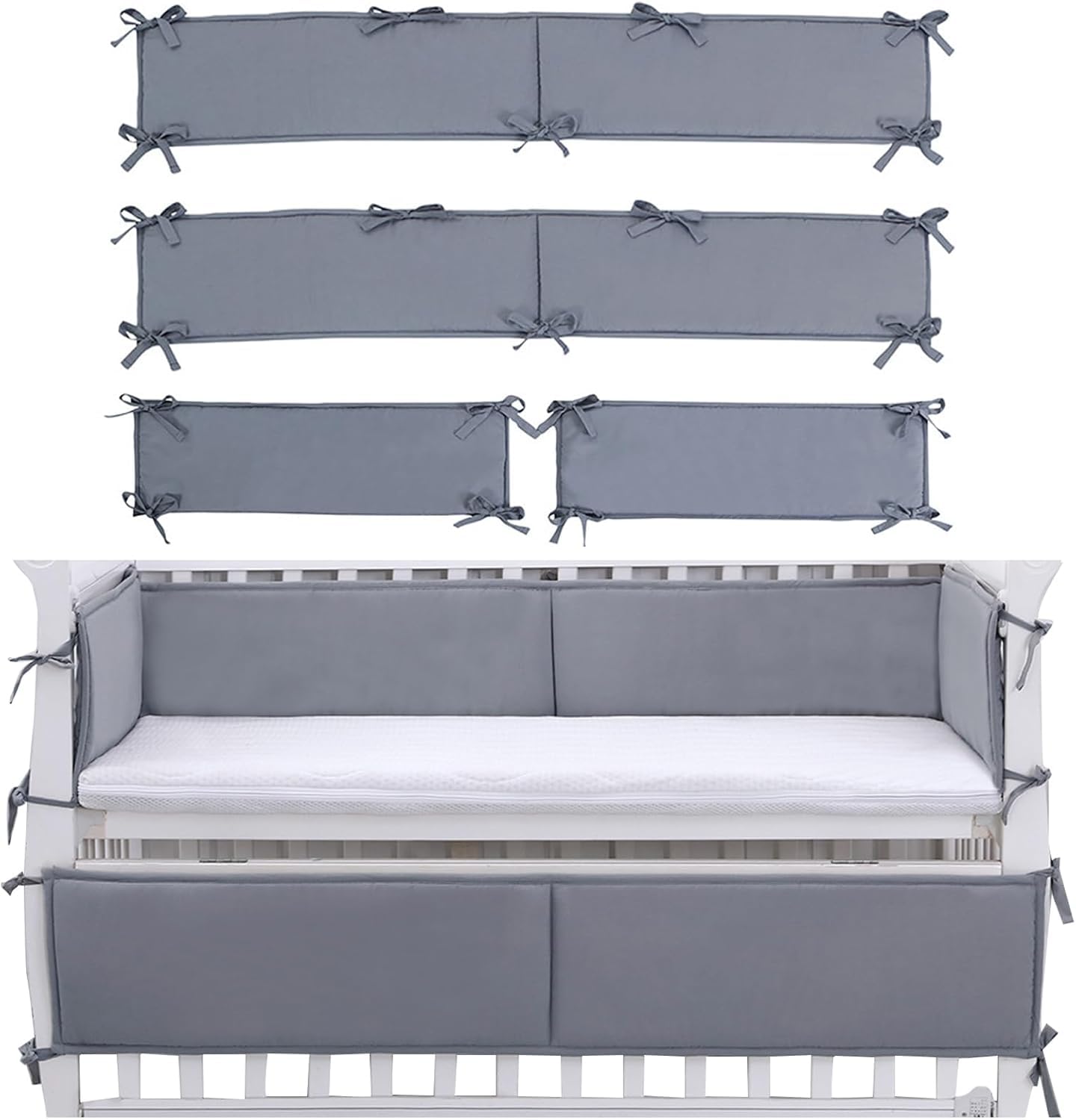 4PC Soft Breathable Mattress Edge, Cotton Sheets. (SE11)