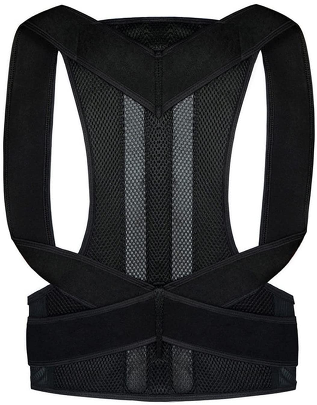 Correcteur de posture au bureau : support dorsal réglable pour soulager le dos et les épaules