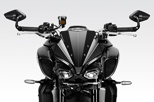 Miniatura 3 de MT10 202225  Parabrisas Stealth (R-0745)  Parabrisas de aluminio  Accesorios incluidos  Fácil instalación  Accesorios De Pretto Moto (DPM Race)