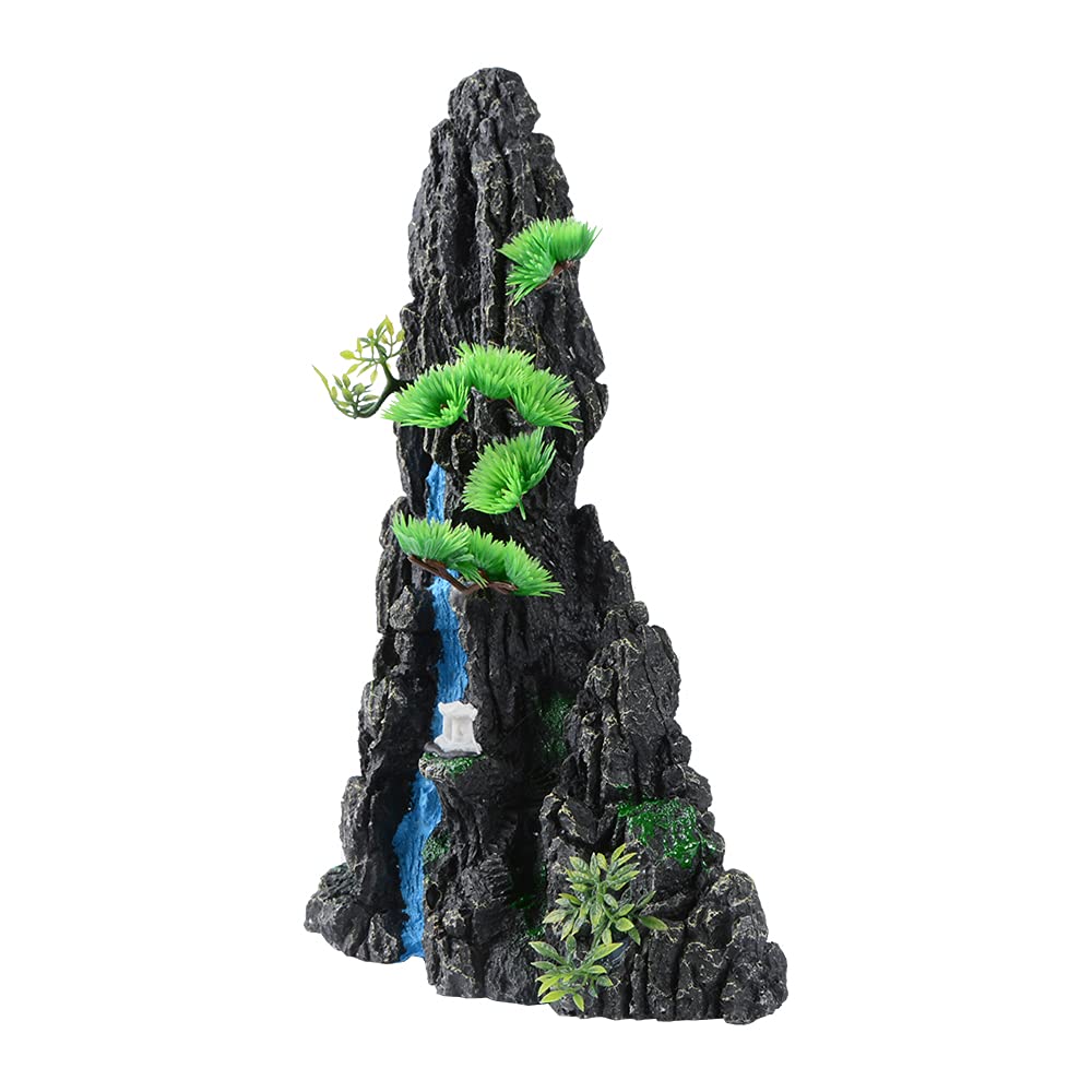 WONDERDECOR オーナメンt a m a ru Amazon.com: Large and Tall Fish Tank Decorations Aquarium L9