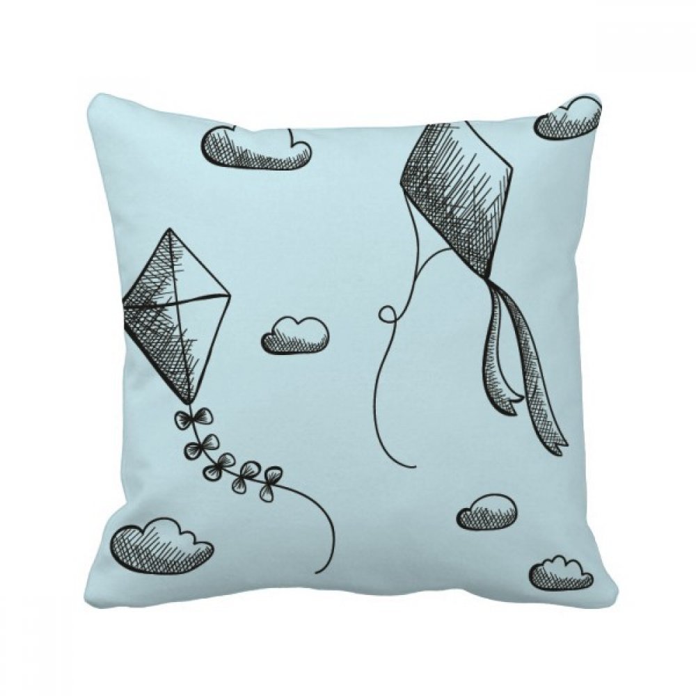 Coussin cerf-volant multicolore pour raviver un canapé uni fatigué