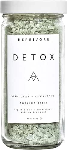 HERBIVORE Detox Soaking Bath Salts – Aromatherapeutic Blend of Pacific