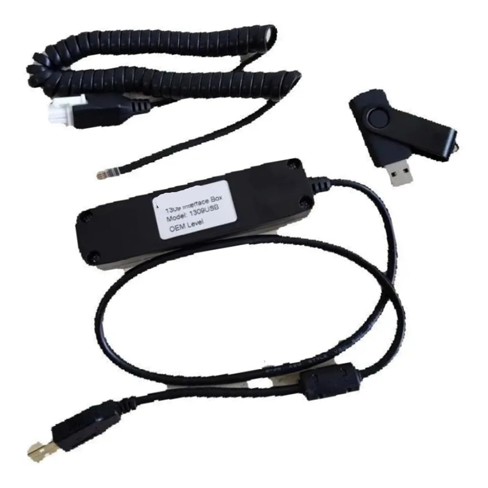 For Curtis 1314 1314K-4401 1314-5502 Scatola di interfaccia diagnostica con connessione USB e software for PC for regolatori di velocità del motore CA/CC