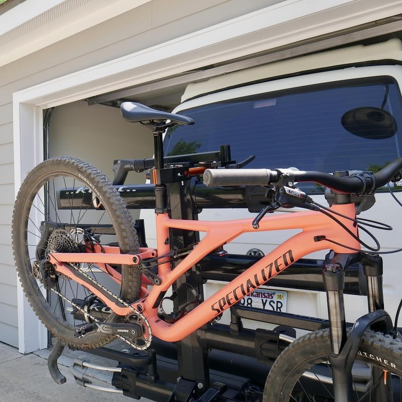 Miniatura 2 de Altangle Soporte de reparación de bicicletas, soporte de trabajo portátil para mecánicos de bicicletas para el hogar, dispositivo de almacenamiento,