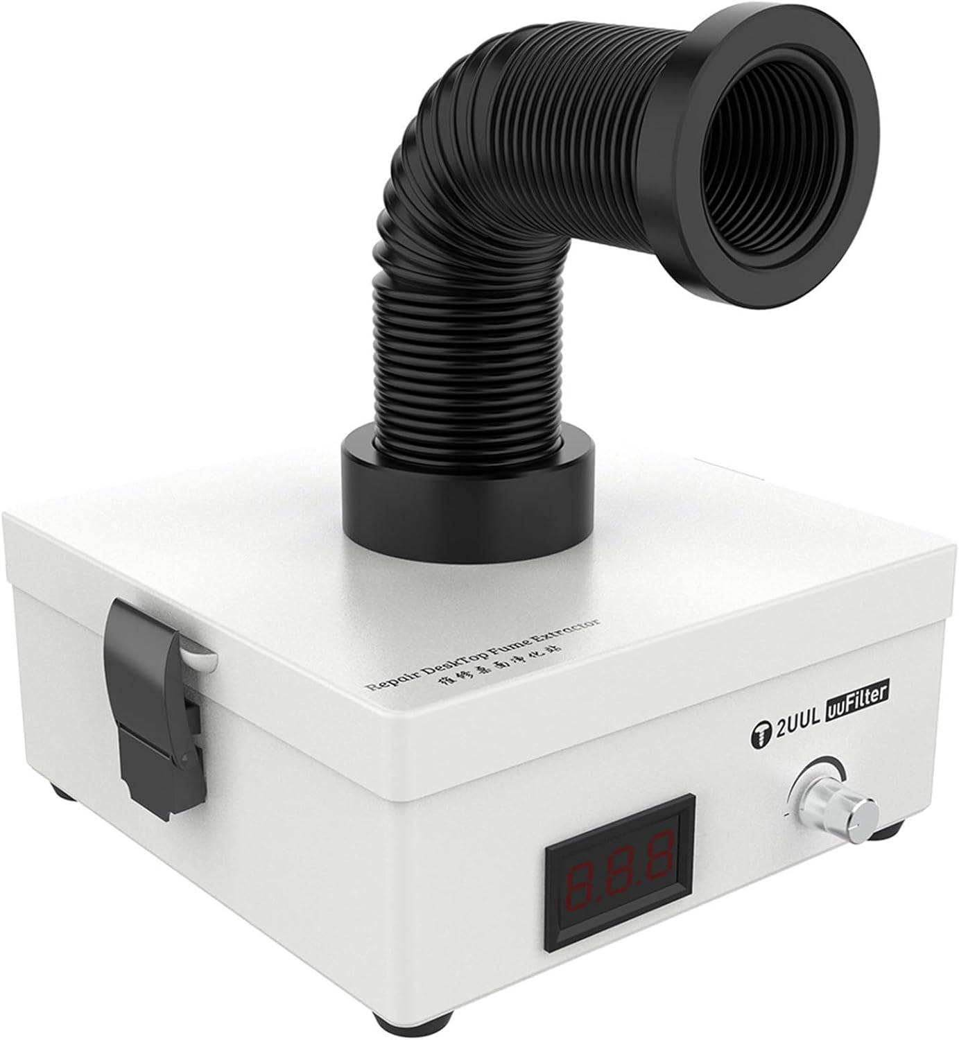 Desktop Vacuum Cleaner, Maintenance Dust Removal Station Desktop High Density Fan, Desktop Welding Fume Extractor Smoke Extractor, Fume Extractor Mobile Phone Repair Tools