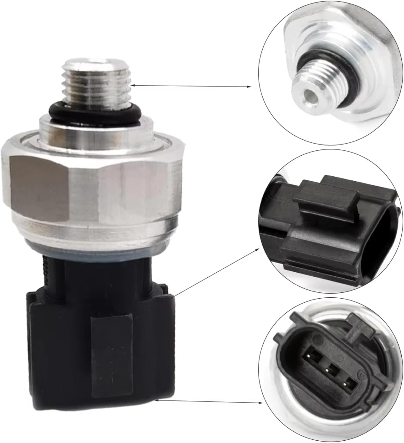 A/C Pressure Switch Sensor, A/C Pressure Switch Sensor, for Mazda, for CX-3 2016-2017, for CX-5 2013-2017, for CX-7 2010-2012 A/C Air Conditioning Pressure Sensor Switch 9213124900, 92136ZT00A