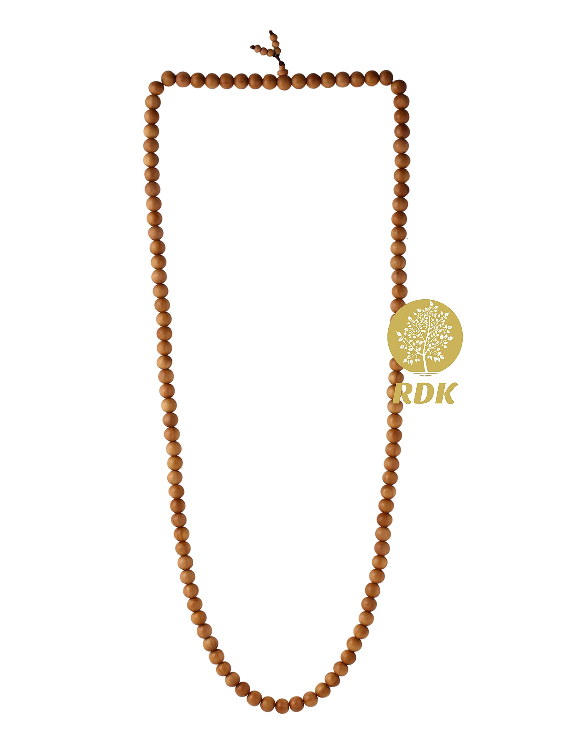 Handcrafted Sandalwood Mala - Meditation & Prayer Beads -4